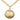 Gold Chanel CC Gold Plated Medallion Lion Crest Pendant Necklace