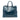Blue Prada Vitello Shine Satchel