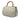 Gray Gucci Large Speckled Leather New Bamboo Top Handle Bag Satchel