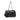 Black Gucci Pebbled Leather Soho Chain Zip Shoulder Bag