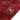 Red Chanel Mini Square Classic Caviar Single Flap Crossbody Bag