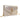 Gold Saint Laurent Metallic Crackled Chevron Calfskin Monogram Envelope Chain Wallet Crossbody Bag
