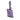 Purple Bottega Veneta Mini Calfskin BV Twist Bag