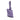 Purple Bottega Veneta Mini Calfskin BV Twist Bag