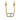 Gold Dior Gold Plated Clair D Lune Necklace