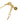 Gold Dior Gold Plated Clair D Lune Necklace