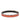 Orange Hermès Narrow Caleche Enamel Bracelet 65