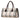 Brown Burberry House Check Canvas Handbag - Designer Revival