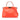 Orange Fendi Medium Shiny Nappa Peekaboo Iconic Satchel