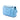 Blue Chanel Medium Classic Lambskin Valentines Heart Charms Single Flap Shoulder Bag