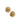Gold Chanel Gold Plated Strass Lion Head Clip On Earrings