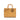 Beige Dior Large Patent Cannage Lady Dior Satchel