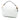 White Fendi Mini Zucca Embossed Leather Baguette Satchel