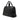 Black Gucci Web Leather Travel Bag