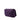 Purple Chanel Small Quilted Nylon Bubble Flap Shoulder Bag