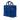 Blue Prada Vitello Trimmed Tessuto Satchel