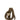 Gold Hermès Gold Plated Bijouterie Fantaisie Ribbon Clip On Earrings