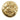 Gold Chanel CC Quilted Gold Plated Round Clip On Earrings