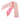 Pink Hermès Coup de Fouet Au Bloc Silk Twilly Scarf Scarves