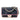 Blue Chanel Quilted Lambskin and Tweed Elegant Trim Flap Satchel