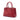Red Prada Medium Saffiano Lux Galleria Double Zip Satchel