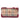 Red Burberry Haymarket Check Coated Canvas Peyton Crossbody