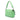 Green Fendi Zucca Embossed Stitched Leather Baguette Satchel - Designer Revival
