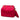 Red Chanel CC Quilted Satin Tassel Chain Shoulder Bag