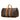 Brown Louis Vuitton Monogram Keepall Bandouliere 55 Travel Bag - Designer Revival