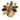 Gold Gucci Gold Plated Strass Interlocking G Flower Ring