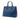 Blue Prada Large Saffiano Lux Galleria Double Zip Tote