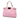 Pink Fendi Micro Leather Peekaboo Satchel