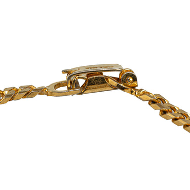 Gold Celine Horse Carriage Chain Bracelet