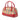 Beige Burberry Haymarket Check Canvas Handbag