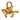 Gold Hermès Gold Plated Pegasus Cadena Lock Charm