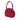 Red Bottega Veneta Small Leather Padded BV Swoop Bag Satchel