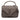 Gray Saint Laurent Medium Chevron Sheepskin Monogram College Satchel