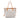 White Louis Vuitton Damier Azur Neverfull MM Tote Bag