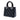 Black Dior Medium Calfskin Embroidered Flower Lady Dior Satchel