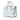 Silver Saint Laurent Nano Metallic Crinkled Calfskin Supple Sac De Jour Satchel