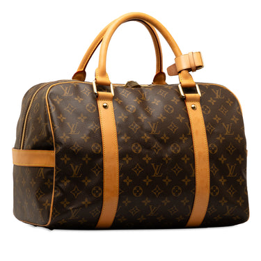 Brown Louis Vuitton Monogram Carryall Travel Bag