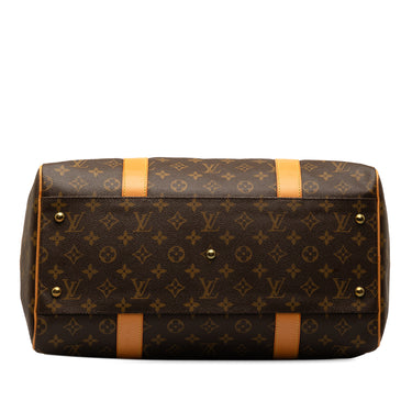 Brown Louis Vuitton Monogram Carryall Travel Bag