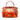 Red Fendi Mini Marbled Peekaboo Satchel - Designer Revival