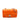 Orange Chanel Mini Rectangular Classic Patent Single Flap Crossbody Bag