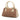 Brown Louis Vuitton Monogram Mini Lin Trapeze PM Handbag