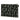 Black Fendi FF 1974 Nylon Camouflage Wristlet Pouch Clutch Bag