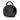 Black Saint Laurent Small Leather Mica Hatbox Satchel
