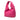 Pink LOEWE Calfskin Anagram Dunas Hobo Shoulder Bag