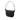Black Fendi Zebra Print Canvas Hobo Shoulder Bag
