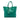 Green Prada Vitello Daino Open Convertible Tote Satchel